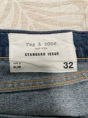 rag & bone Slim Fit Jeans - Light Blue